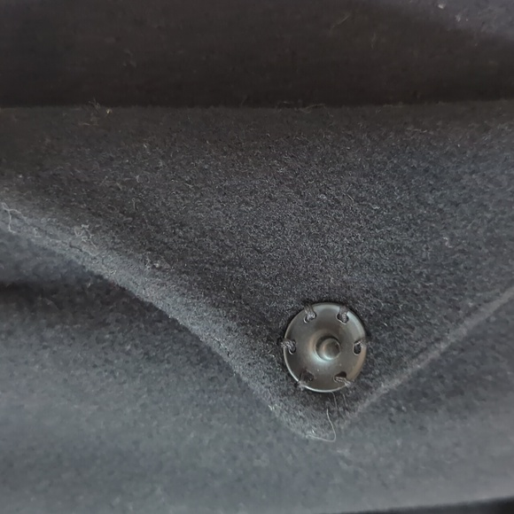 Halogen Stylish Black Blazer with Pleather Belt- Size XS - Picture 4 of 5